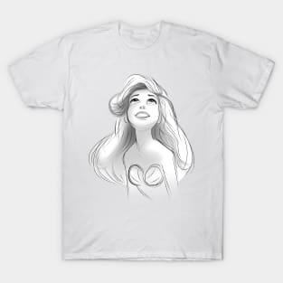 Mermaid singing T-Shirt